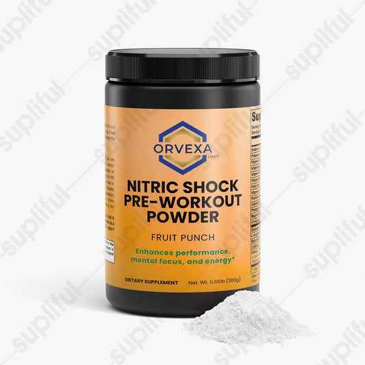 Nitric Shock Pre-Workout Powder (Fruit Punch)