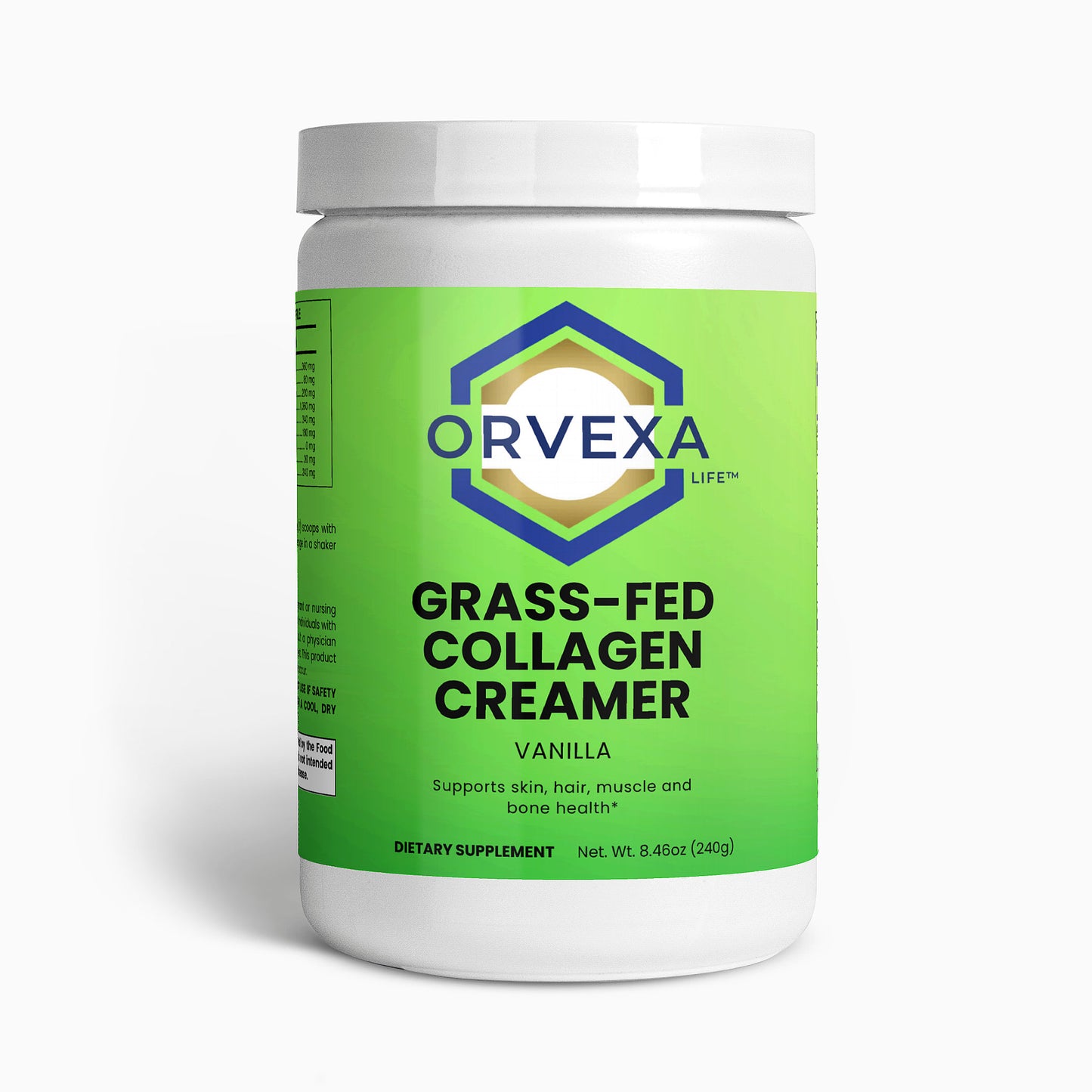 Grass-Fed Collagen Creamer (Vanilla)