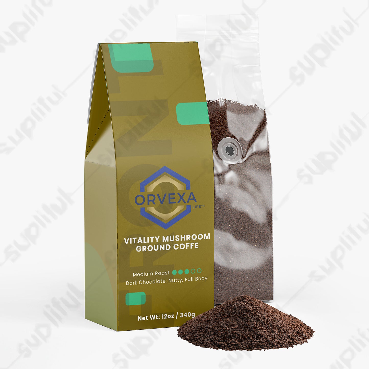Vitality Mushroom Coffee (Medium Roast)