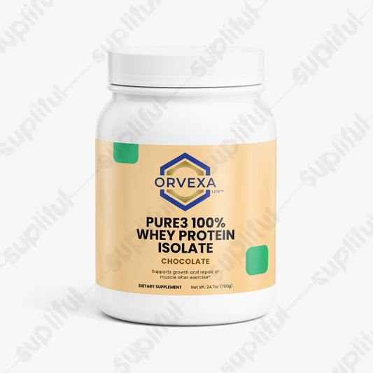 Pure3 100% Whey Protein Isolate (Chocolate)