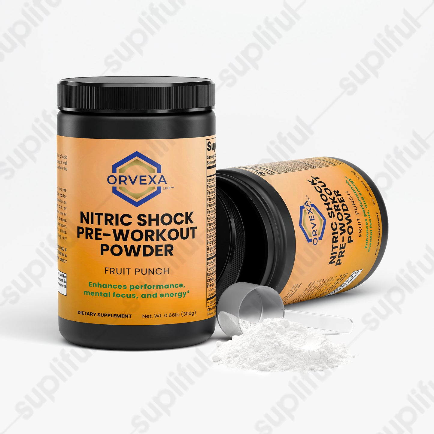 Nitric Shock Pre-Workout Powder (Fruit Punch)